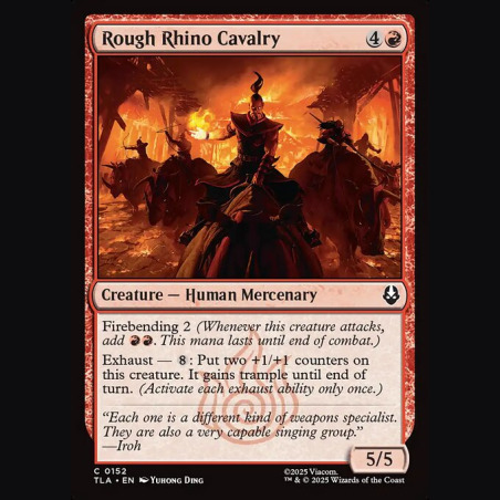Rough Rhino Cavalry - NM - No Foil - EN