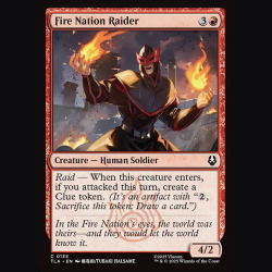 Fire Nation Raider - NM - No Foil - EN