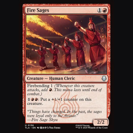 Fire Sages - NM - No Foil - EN