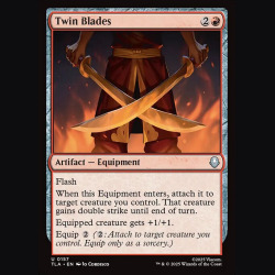 Twin Blades - NM - No Foil - EN