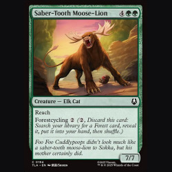 Saber-Tooth Moose-Lion - NM - No Foil - EN