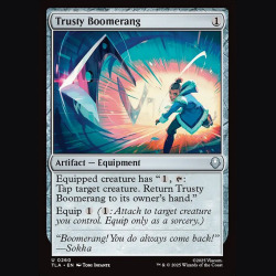 Trusty Boomerang - NM - No Foil - EN