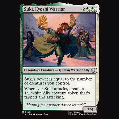 Suki Kyoshi Warrior - NM - No Foil - EN