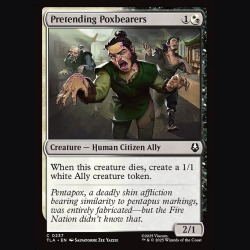 Pretending Poxbearers - NM - No Foil - EN