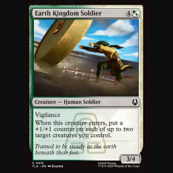 Earth Kingdom Soldier - NM - No Foil - EN