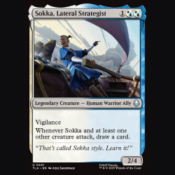 Sokka Lateral Strategist - NM - No Foil - EN