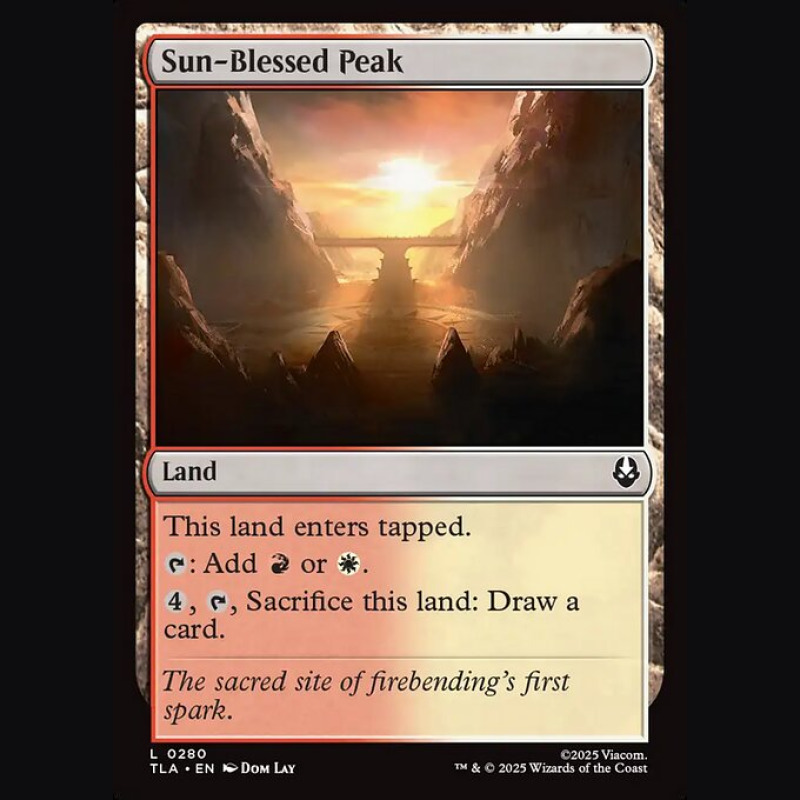 Sun-Blessed Peak - NM - No Foil - EN