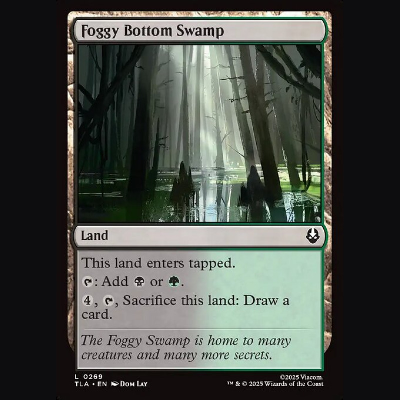 Foggy Bottom Swamp - NM - No Foil - EN