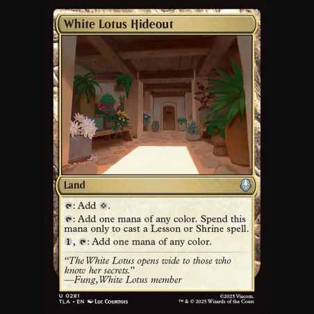 White Lotus Hideout - NM - Foil - EN