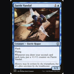 Faerie Vandal - NM - No Foil - EN