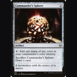 Commander's Sphere - NM - No Foil - EN
