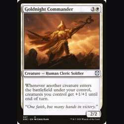 Goldnight Commander - NM - No Foil - ES