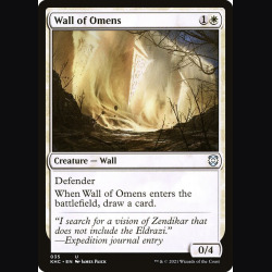 Wall of Omens - NM - No Foil - ES