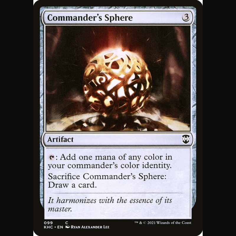 Commander's Sphere - NM - No Foil - ES