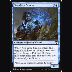 Sea Gate Oracle - NM - No Foil - ES