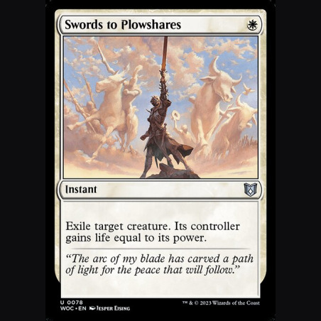 Swords to Plowshares - NM - No Foil - ES