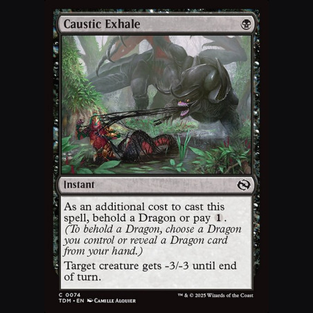 Caustic Exhale - NM - No Foil - EN