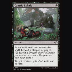 Caustic Exhale - NM - No Foil - ES