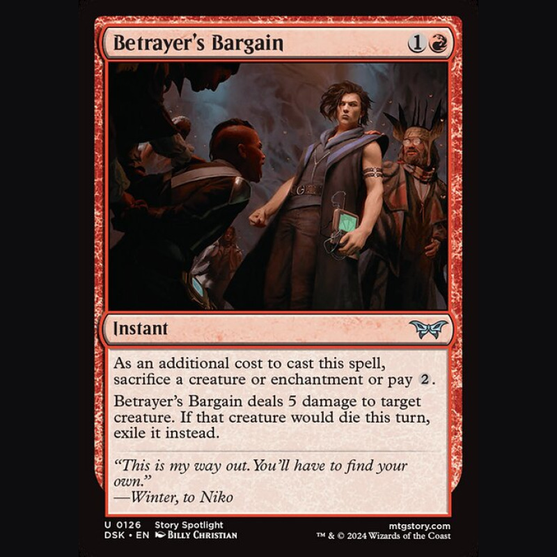 Betrayer's Bargain - NM - No Foil - EN