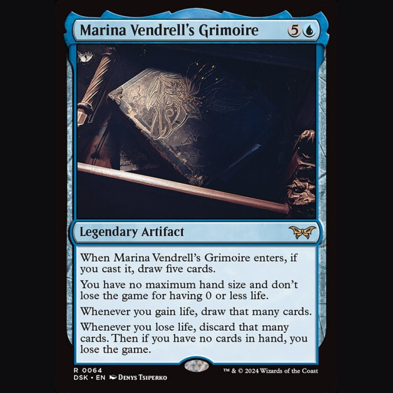 Marina Vendrell's Grimoire - NM - Foil - ES