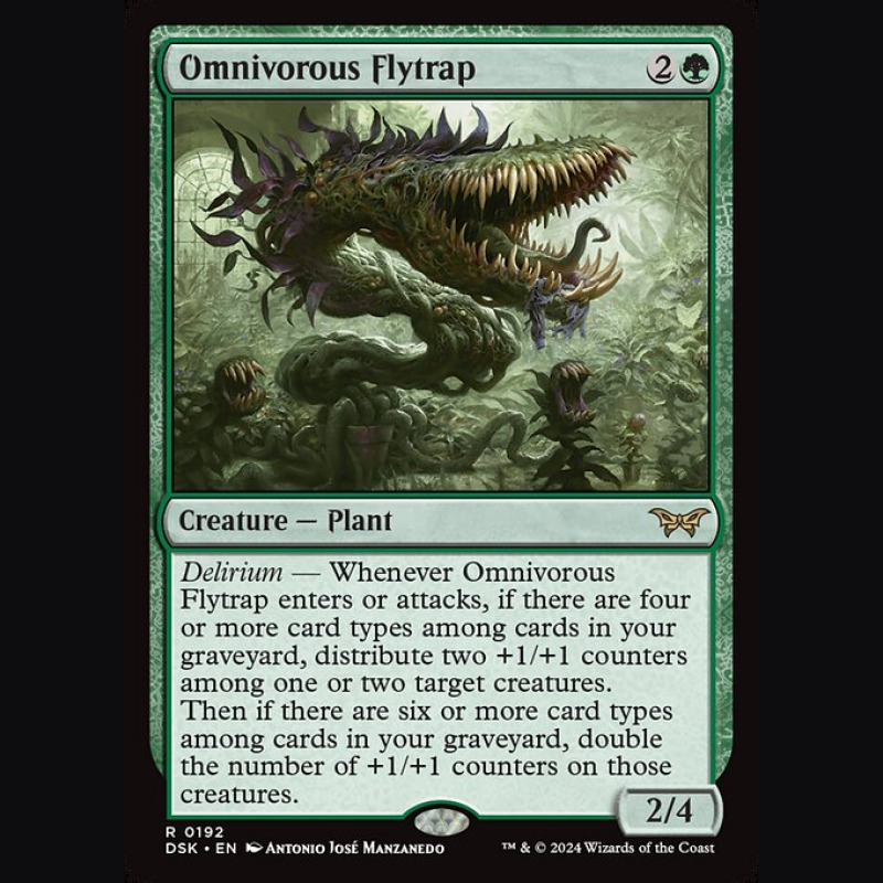 Omnivorous Flytrap - NM - No Foil - EN