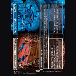 Restricted Office // Lecture Hall - NM - No Foil - EN