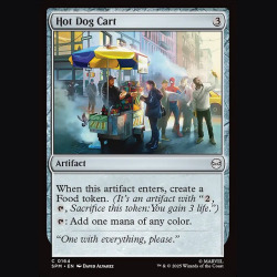 Hot Dog Cart - NM - Foil - EN