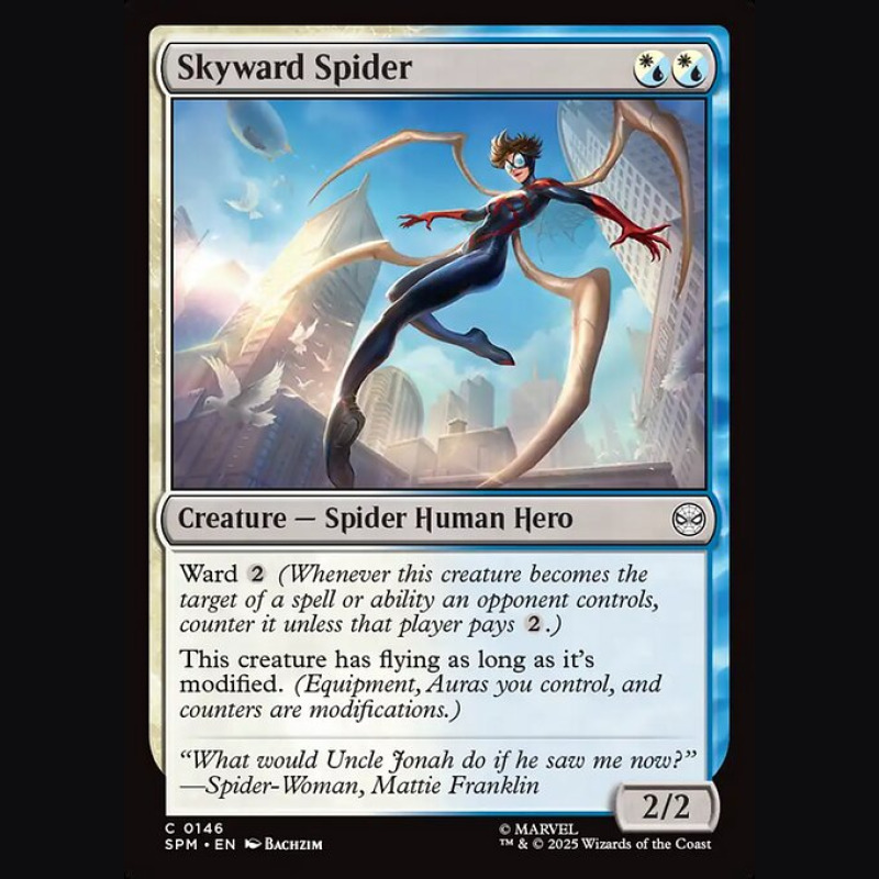 Skyward Spider - NM - No Foil - EN