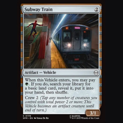 Subway Train - NM - Foil - EN