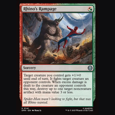 Rhino's Rampage - NM - No Foil - EN