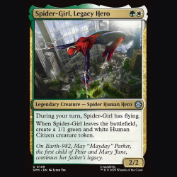 Spider-Girl Legacy Hero - NM - No Foil - EN