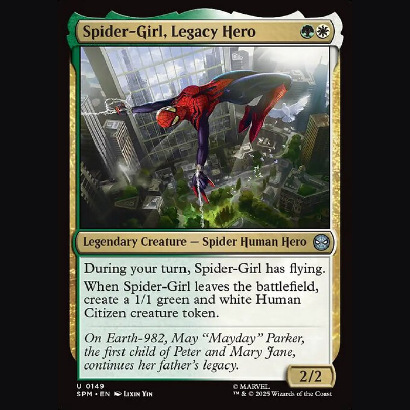 Spider-Girl Legacy Hero - NM - No Foil - EN