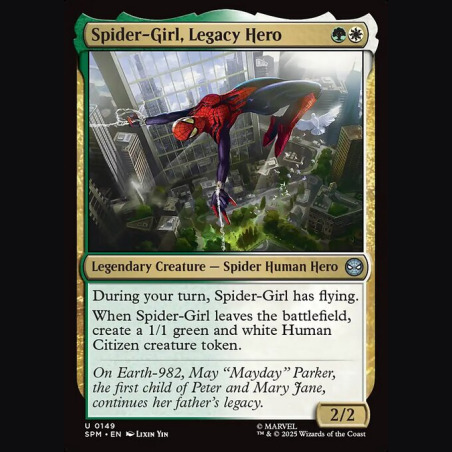 Spider-Girl Legacy Hero - NM - No Foil - EN