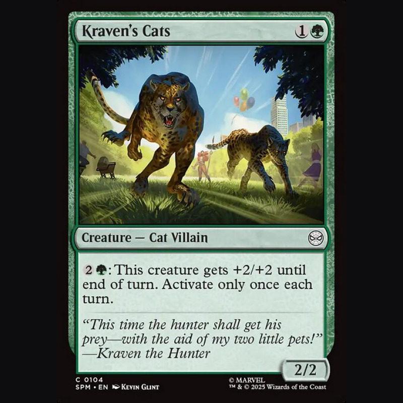Kraven's Cats - NM - Foil - EN