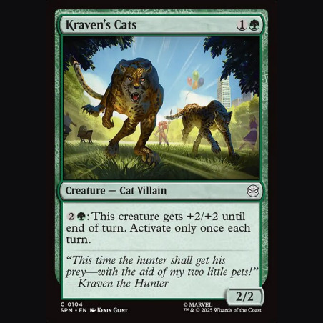 Kraven's Cats - NM - Foil - EN