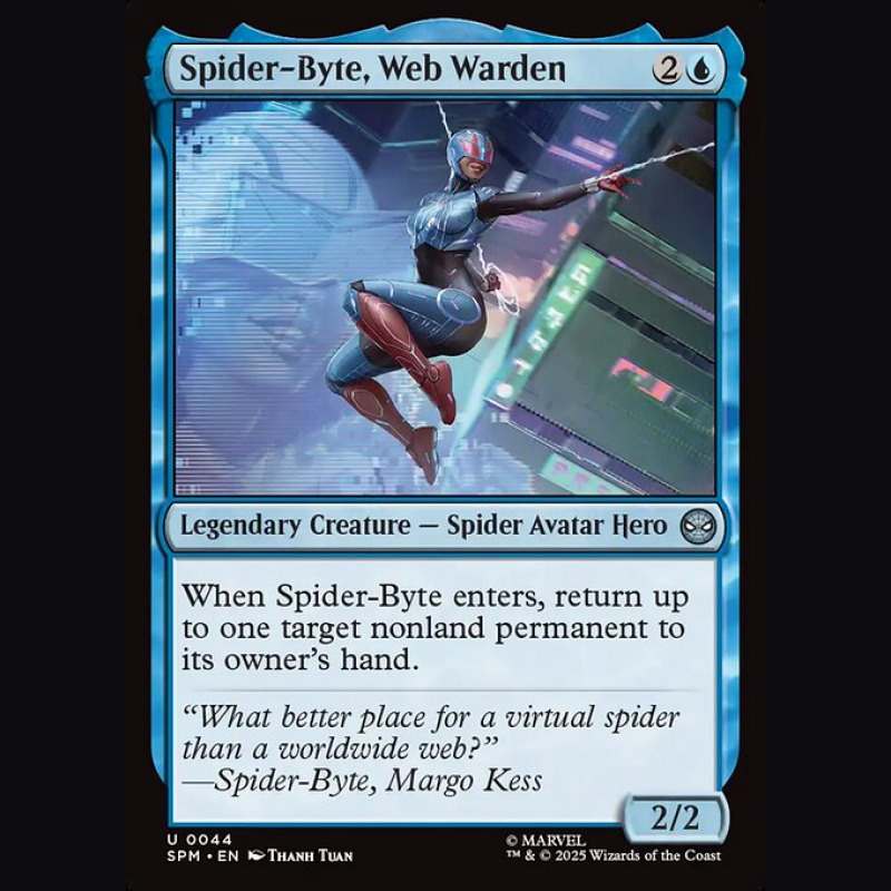 Spider-Byte Web Warden - NM - No Foil - EN
