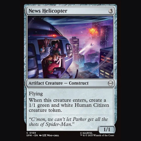 News Helicopter - NM - No Foil - ES
