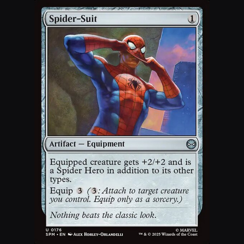 Spider-Suit - NM - No Foil - ES