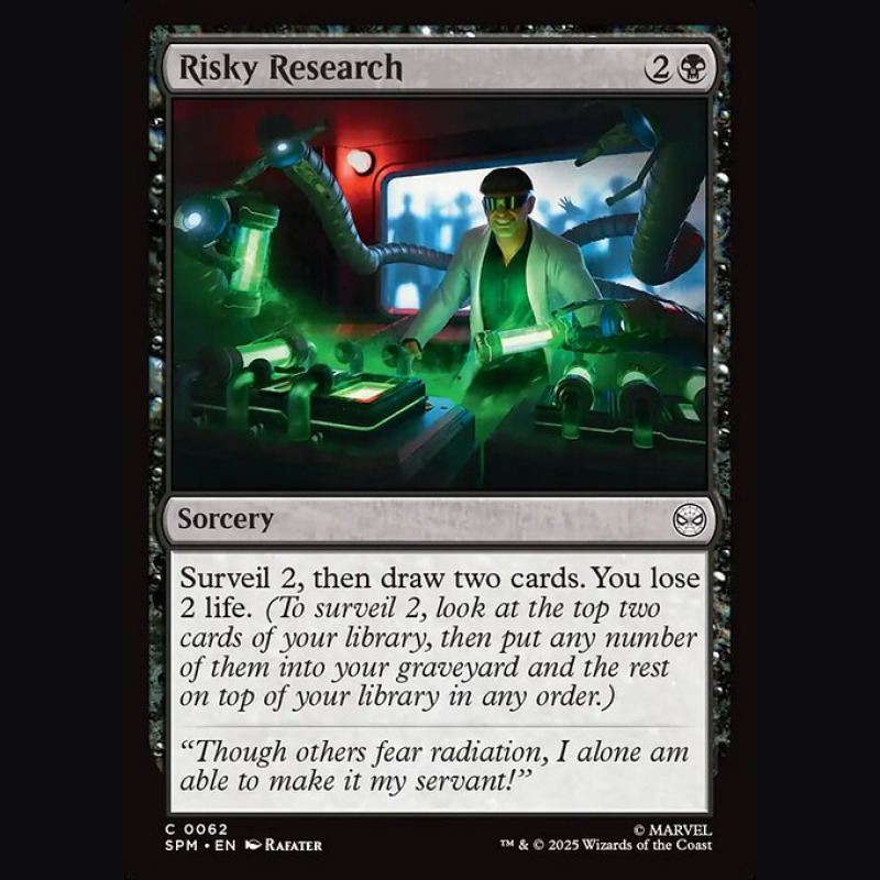 Risky Research - NM - No Foil - ES