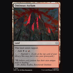 Ominous Asylum - NM - No Foil - ES