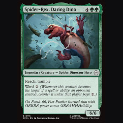 Spider-Rex Daring Dino - NM - No Foil - ES