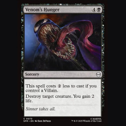 Venom's Hunger - NM - No Foil - ES