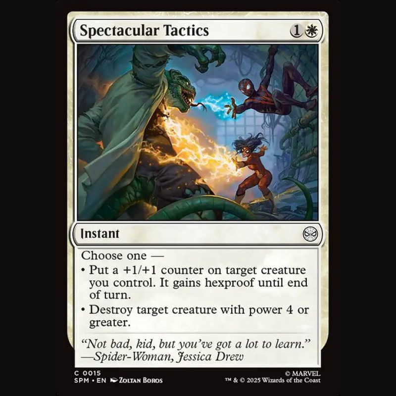 Spectacular Tactics - NM - No Foil - ES