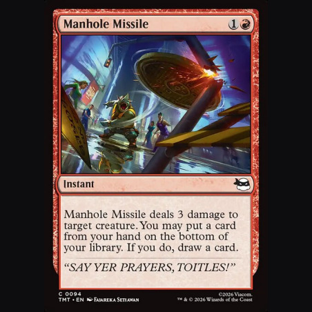 Manhole Missile - NM - No Foil - EN