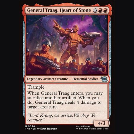 General Traag Heart of Stone - NM - No Foil - EN
