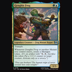 Genghis Frog - NM - Foil - EN