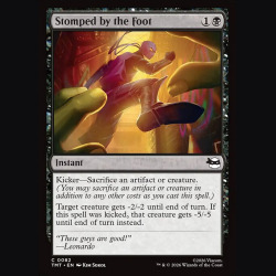 Stomped by the Foot - NM - No Foil - EN