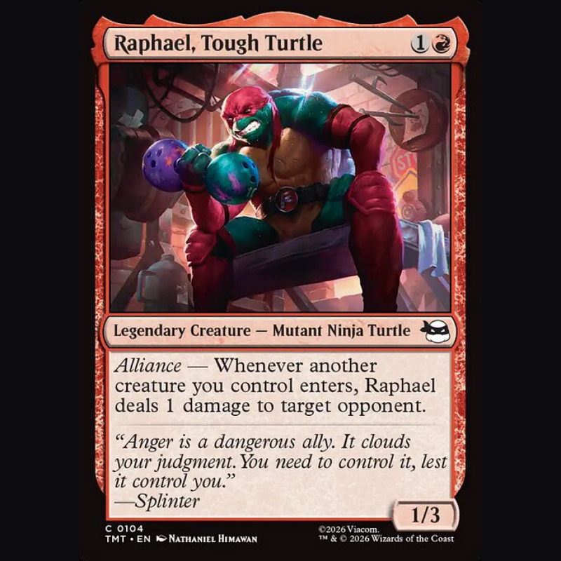 Raphael Tough Turtle - NM - No Foil - EN