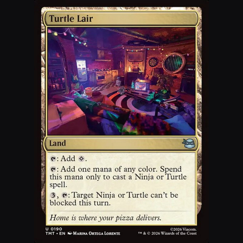 Turtle Lair - NM - No Foil - EN