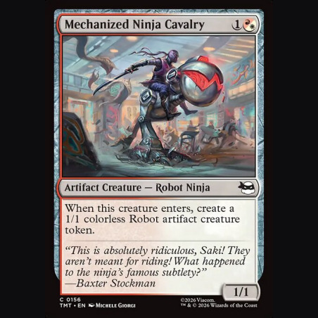 Mechanized Ninja Cavalry - NM - No Foil - EN